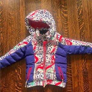 Girls Spyder Ski pants and jacket set